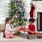 Best Choice Products Pre-Lit Artificial Flocked Slim Aspen Noble Fir Christmas Tree w/ Branch Tips, LED Lights